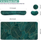 Ergonomic Large Mouse Pad and Keyboard Wrist Rest, Desk Pad - Image 3