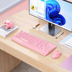 MEETION Wireless Keyboard and Mouse, Full-Sized Cordless Keyboard - Image 7
