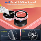 for Samsung Galaxy Z Flip 7 Camera Lens Protector, Individual Metal Ring - Image 3