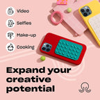 Classic - Silicone Suction Phone Case Adhesive Mount - Hands-Free, Strong Grip - Image 5