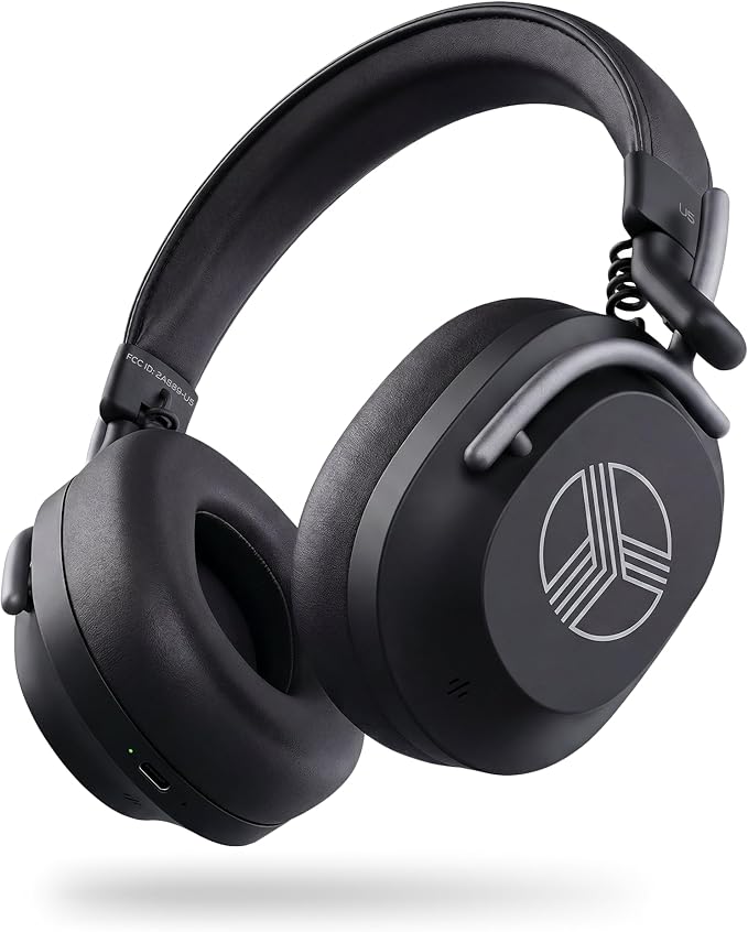 TREBLAB U5 Active Noise Cancelling Headphones Over-Ear, Wireless Bluetooth 5.3 by TREBLAB
