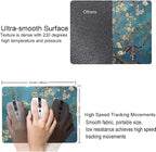 Almond Blossoms Van Gogh Mouse Pad, Oil Painting Flowers Mouse Mat, Square - Image 3