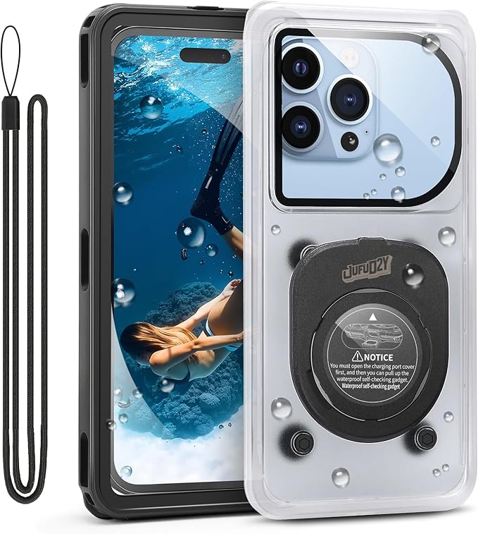 Waterproof Phone Case, IPX8 Waterproof Phone Pouch by Unknown