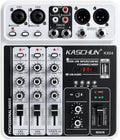 Professional 4-Channel DJ Audio Mixer, Podcasting, Live Streaming & Home by Thepursuitofsoundquality
