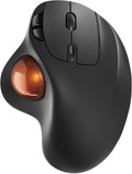Nulea M501 Wireless Trackball Mouse, Rechargeable Ergonomic, Easy Thumb Control by Nulea