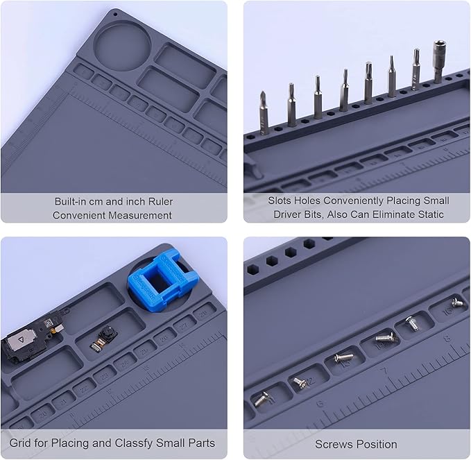 Anti Static Mat for PC Building, Computer Electronics Repair, IUZIT Heat - Image 4