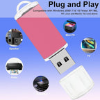 USB Thumb Drive 4GB Flash Drive 20 Pack Nicepicten FAT32 USB 2.0 Flash Drives - Image 4