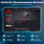 Redragon Gaming Mouse, MMO Gaming Mouse UP 12400 DPI, 19 Macro Programmable - Image 3