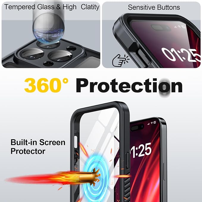 for iPhone 15 Pro Max Case Waterproof - Image 7