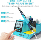 90w Soldering Station, Electronic Digital Display Soldering Iron Station Kit - Image 4