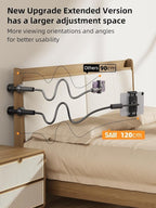 SAIJI 47" Gooseneck Kindle Holder, Tablet Holder - Image 2