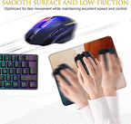 JIKIOU 3 Pack Mouse Pad with Stitched Edge, Comfortable Mouse Pads with - Image 4
