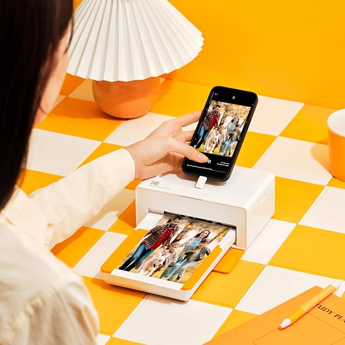 KODAK Dock Plus 4PASS Instant Photo Printer + 10 Sheets - Image 7