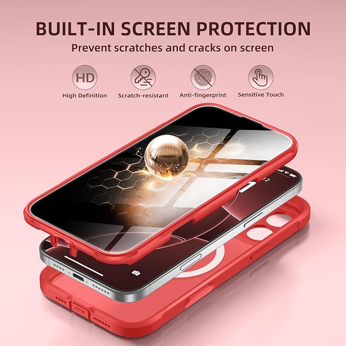 BERFY Magnetic for iPhone 16 Pro Max Case, Compatible - Image 4