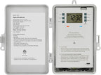 SURAIELEC Pool Timer, 7-Day Digital Pump Timer Switch, 40 AMP Heavy Duty by SURAIELEC