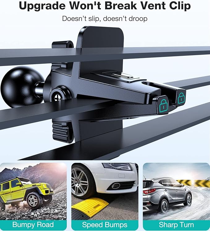 VICSEED Phone Holders for Your Car 2025 Upgraded Car Phone Holder Mount Truck - Image 7