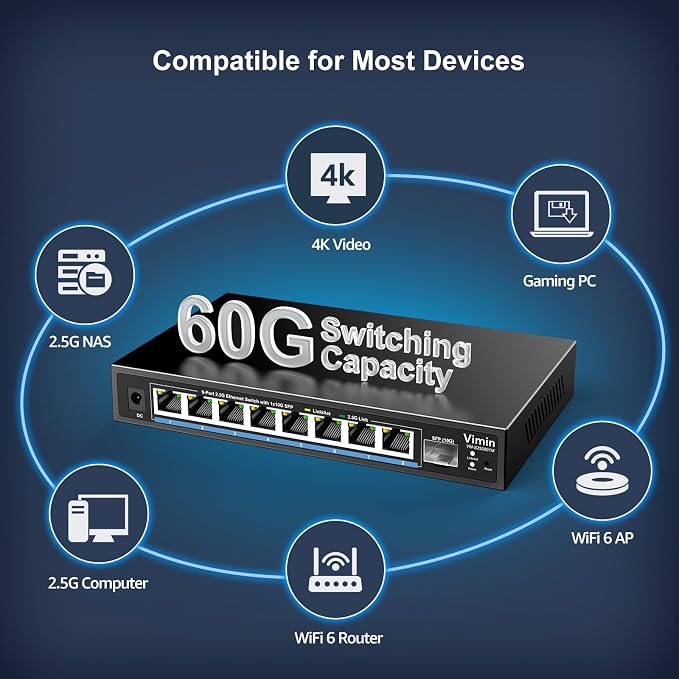 8 Port 2.5G Web Managed Ethernet Switch - Image 4