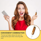 Weewooday 20 Pcs Sim Card Removal Tool Universal Sim Card Pin Card Tray Eject - Image 6