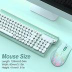 VEGCOO Wireless Gaming Mouse, C30 Silent Click Wireless Rechargeable Gaming - Image 7