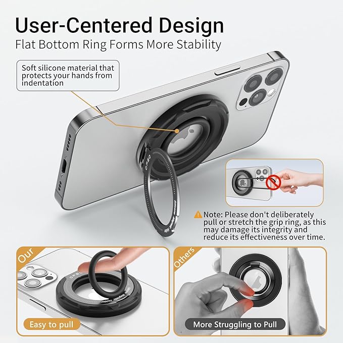 OPSO Magnetic Phone Ring Holder - Image 4