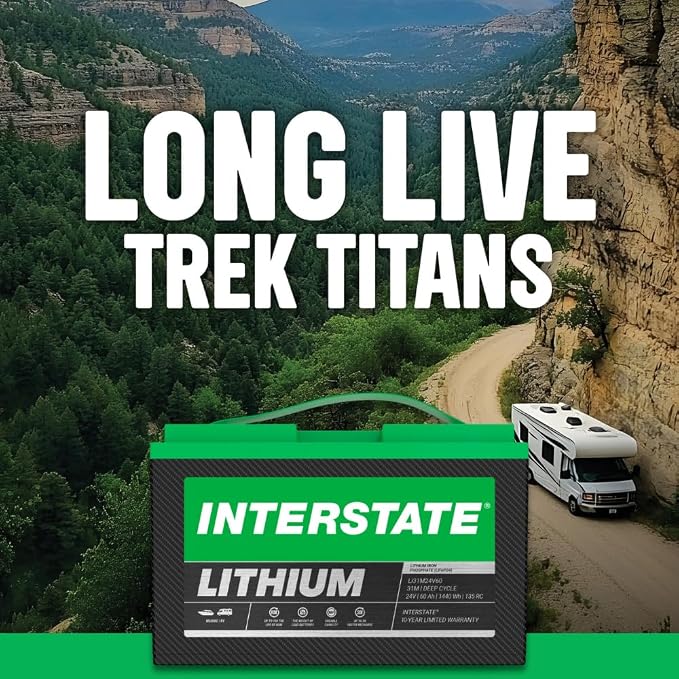 Interstate Batteries 24V 60Ah Group Size 31M Lithium Marine/RV Deep Cycle - Image 7