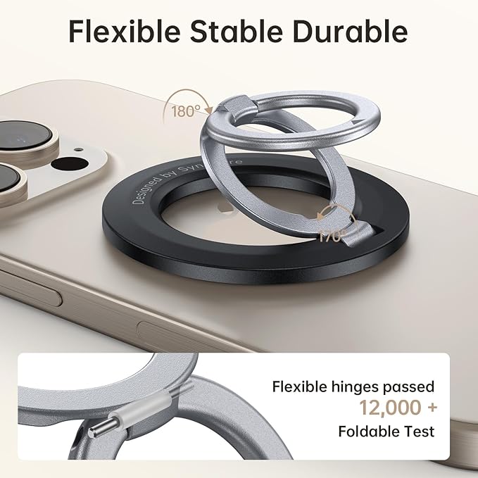 SYNCWIRE for MagSafe Ring Holder, Magnetic Phone Ring Holder Magnet Cell Phone - Image 5