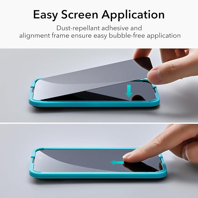 ESR 3 Pack for iPhone 15 Pro Max Privacy Screen Protector, Anti-spy - Image 7
