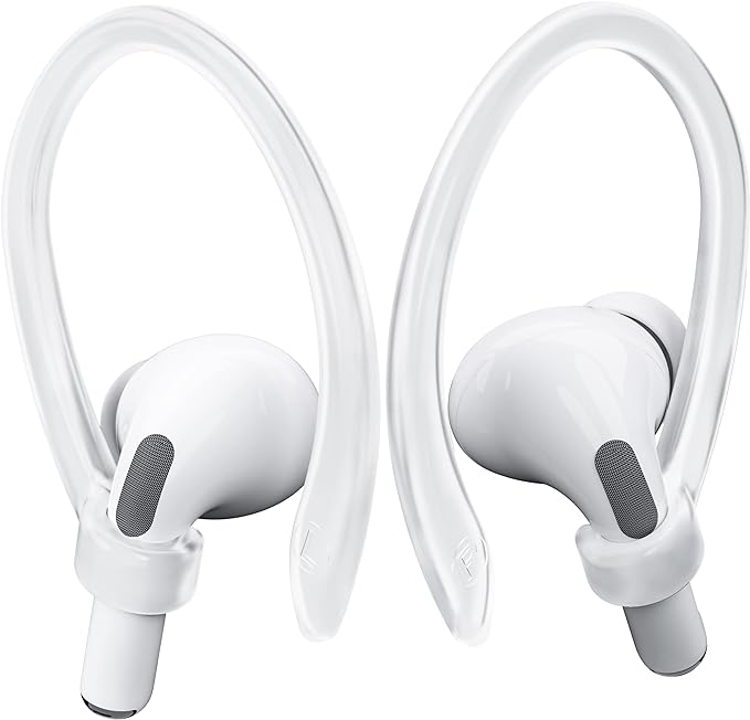 2 Pairs AirPods Ear Hooks for AirPods Pro 2, AirPods Pro, AirPods 4, 2 & 1 by ICARERSPACE