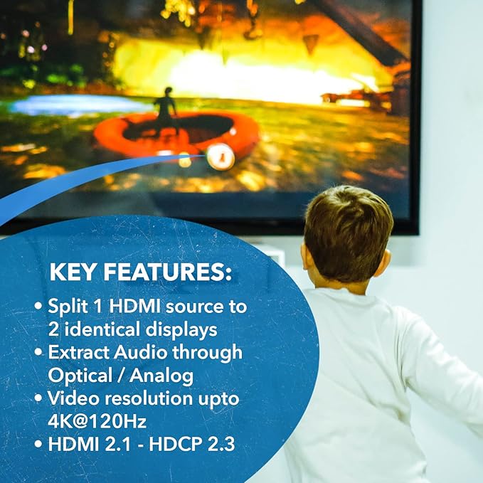 OREI 8K HDMI Splitter 1 X 2, Duplicate - Image 6