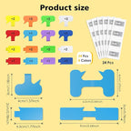 24 Set Smart NFC Cable Labels - Image 3