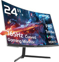 KTC 24 inch 1500R Curved Gaming Monitor 165Hz 1ms FHD 1080p VA Tilt Adaptive by KTC