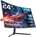 KTC 24 inch 1500R Curved Gaming Monitor 165Hz 1ms FHD 1080p VA Tilt Adaptive by KTC