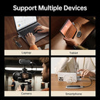 PHIXERO P10PRO External NVMe SSD 256GB, USB 3.2 Gen2, Includes 2-in-1 USB C - Image 7