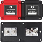 600A 48V Bus Bar Box 4 Stud M10 High Current Tin Plated Copper Distribution - Image 2