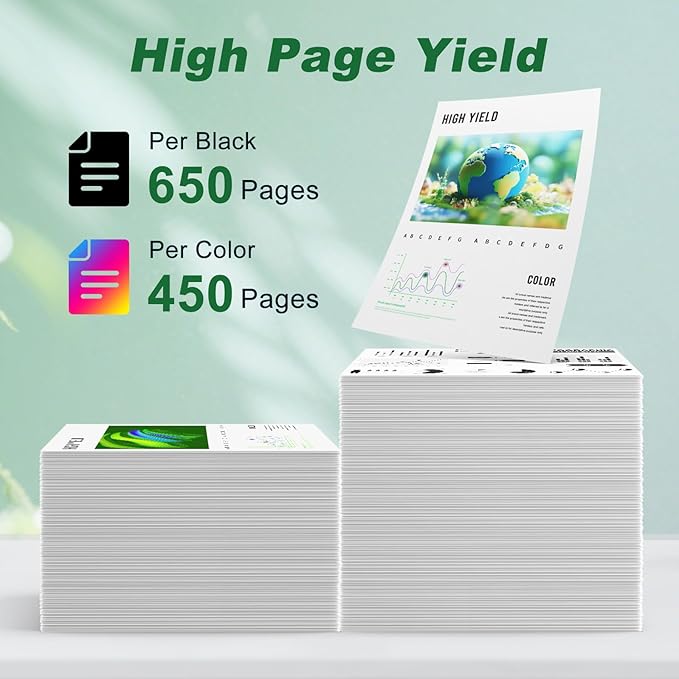 MYTONER 67 Ink Remanufactured Ink Cartridge Combo Pack Replacement - Image 3