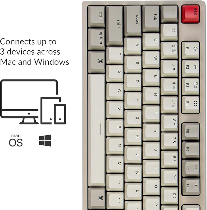 Keychron C2 Full Size Wired Mechanical Keyboard Compatible - Image 2