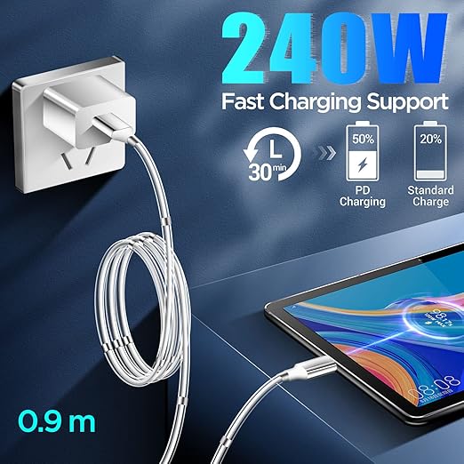 AICase Magnetic Charging Cable, Type C to Type C Super Organized Charging - Image 2
