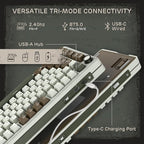 RK ROYAL KLUDGE L75 Gasket Mount Mechanical Keyboard w/Knob/Macro Keys & - Image 3