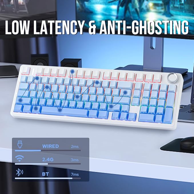 EPOMAKER X Aula F99 PRO Wireless Gaming Keyboard - Image 4