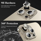 YWXTW Designed for iPhone 14 Pro/iPhone 14 Pro Max Camera Lens Protector Bling - Image 3