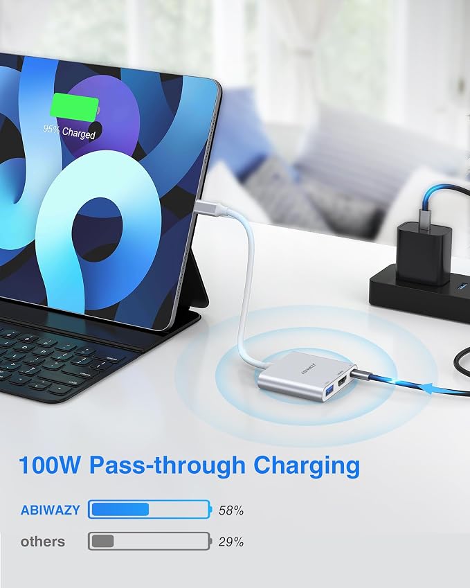 USB C to HDMI Adapter, 4K HDMI to USB-C Multiport Hub Adapter - Image 5