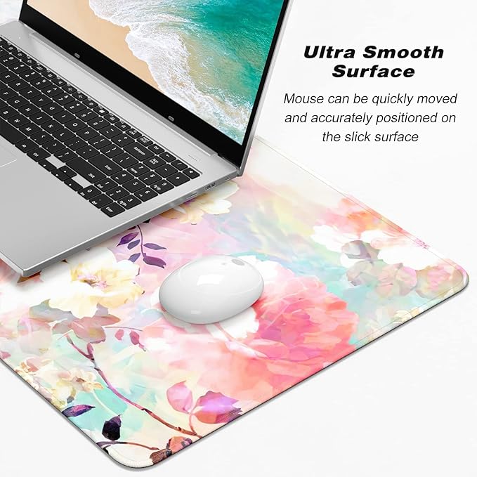 Extended Gaming Mouse Pad, XXL Large Desk Pad 30 x 14 Inch, Big Computer - Image 3