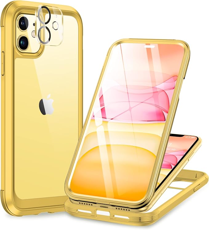 Miracase Glass Series for iPhone 11 Case 6.1 inch, Upgraded Full-Body Rugged by Miracase