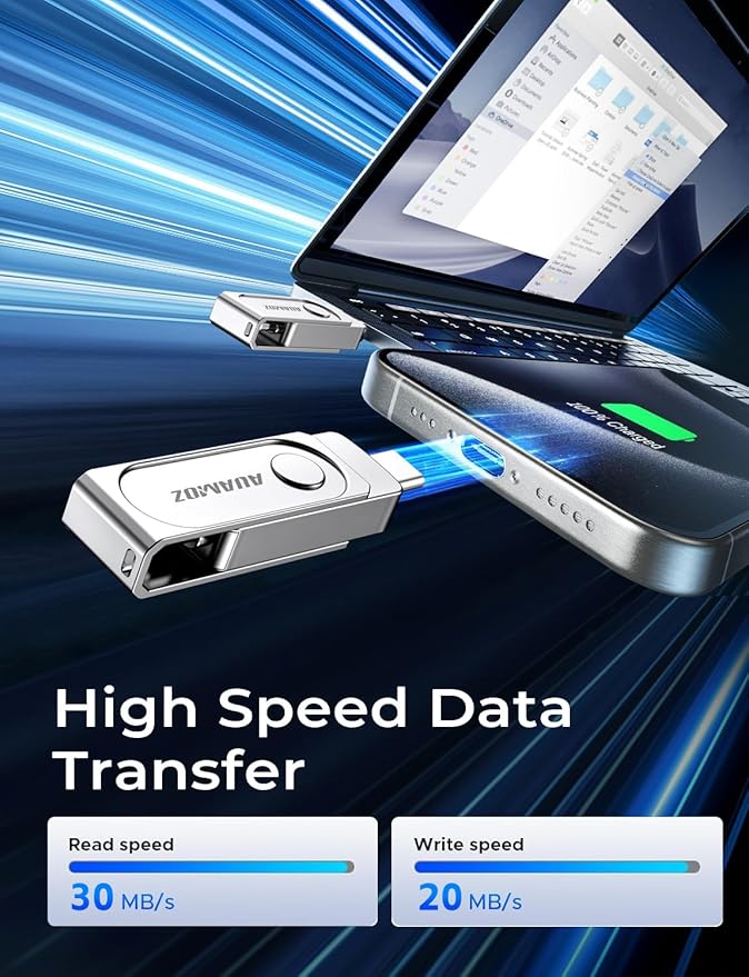512GB Flash Drive Intended for iPhone, Memory Stick Storage Files Photos Videos - Image 3