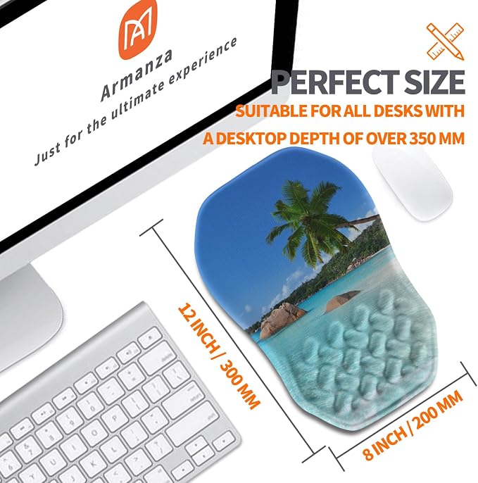 Ergonomic Slope Mouse Pad Wrist Support, Wrist Rest Mousepad - Image 5