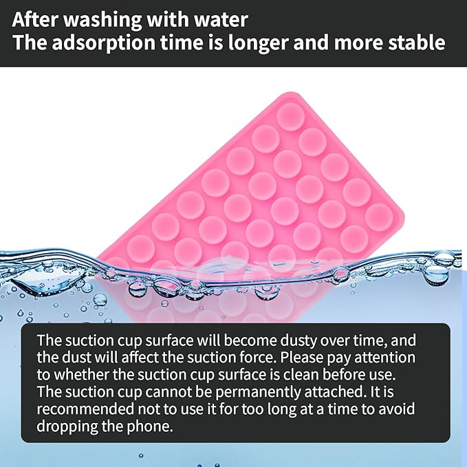 2 Pack Silicone Double-Sided Suction Grip – 40 Cups per Side, Strong Hold - Image 6