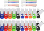 1GB Flash Drive 20 Pack, Wooolken USB 2.0 Thumb Drives Memory Stick by WOOOLKEN