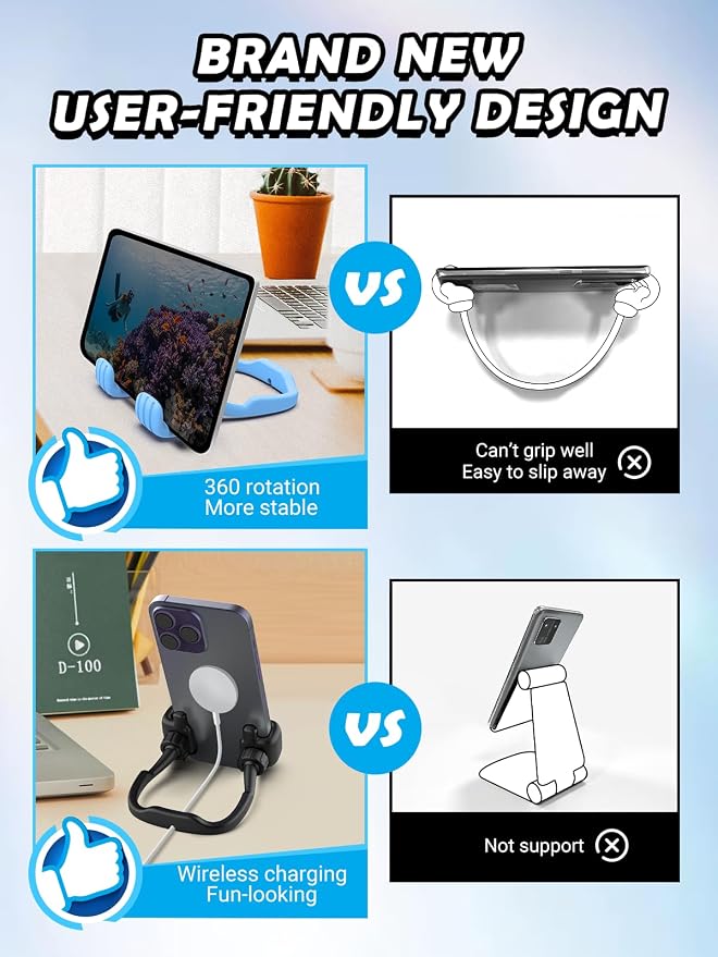 Cell Phone Holder Thumbs Up Lazy Phone Stand: 3 Pack Graduation Gifts - Image 5