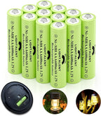 Lightalent Ni-MH AAA Rechargeable Batteries, Triple A High Capacity 1.2V by LIGHTALENT