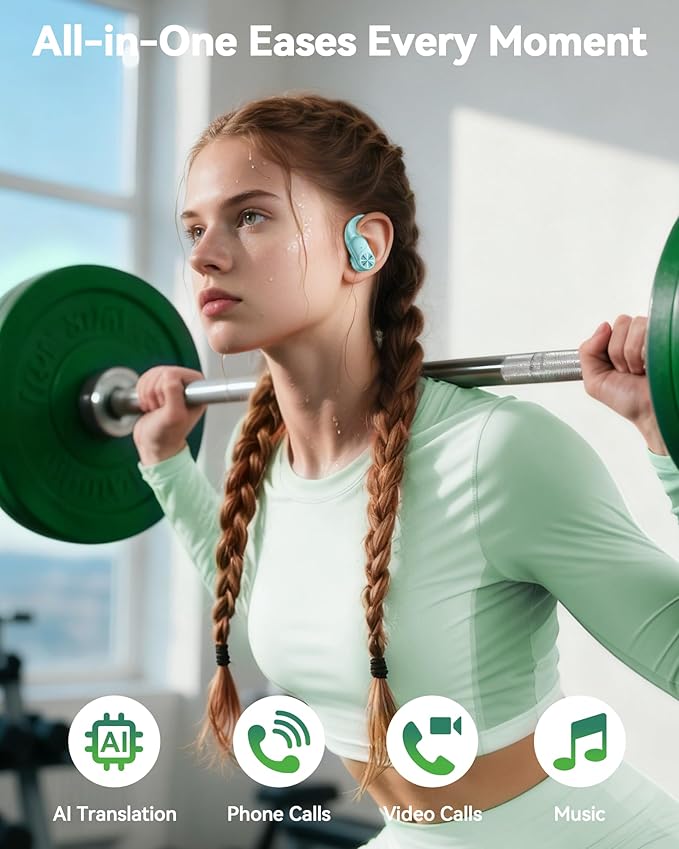 PocBuds Bluetooth Headphones Wireless Earbuds 80hrs Playtime Wireless Charging - Image 6